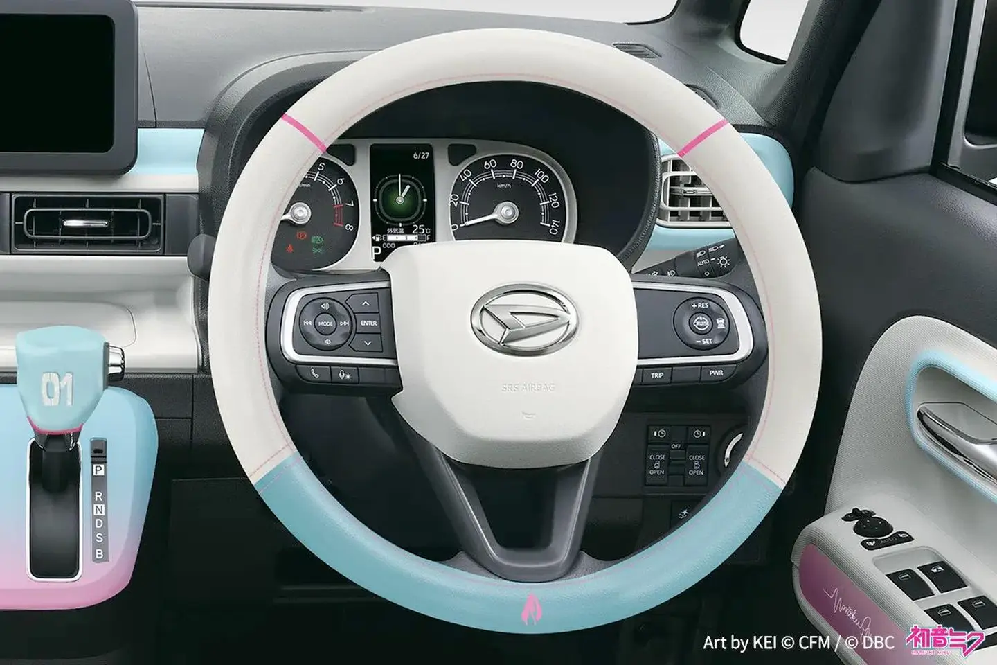 Автомобиль Хацунэ Мику — Подробности о специальной серии Daihatsu