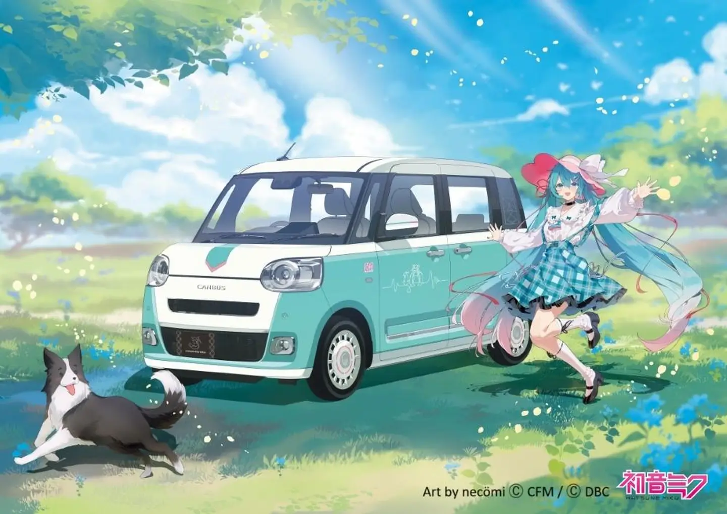 Автомобиль Хацунэ Мику — Подробности о специальной серии Daihatsu