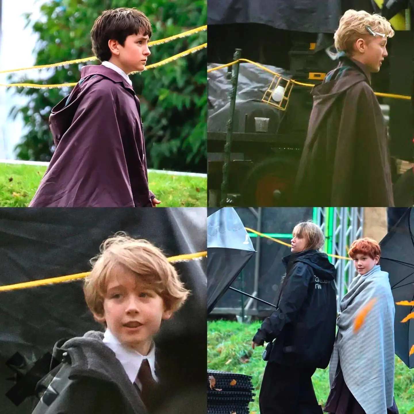 Новые фото со съемок сериала «Гарри Поттер» с Драко Малфоем