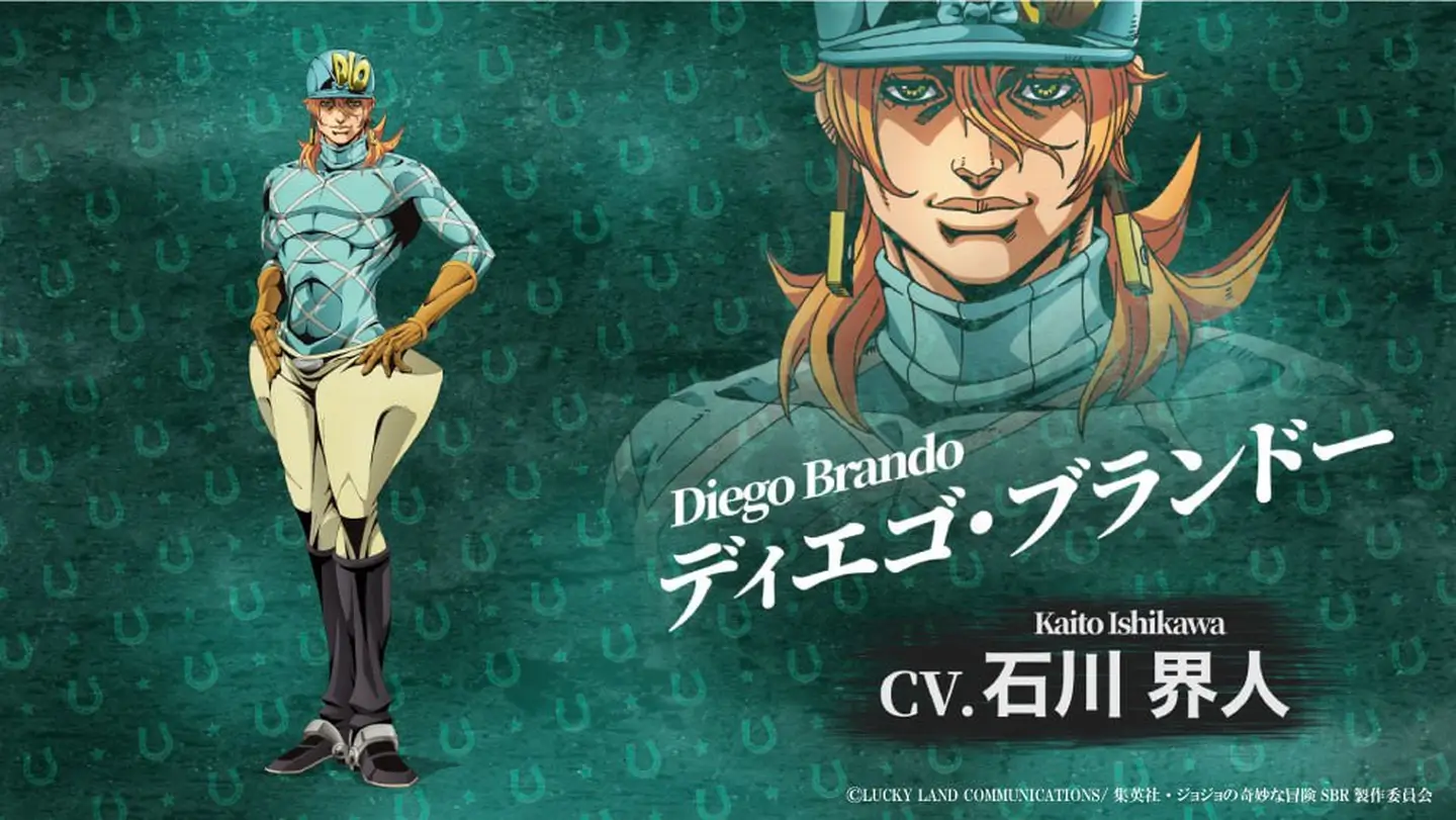 Дизайн персонажей аниме JoJo's Bizarre Adventure в седьмом сезоне Steel Ball Run