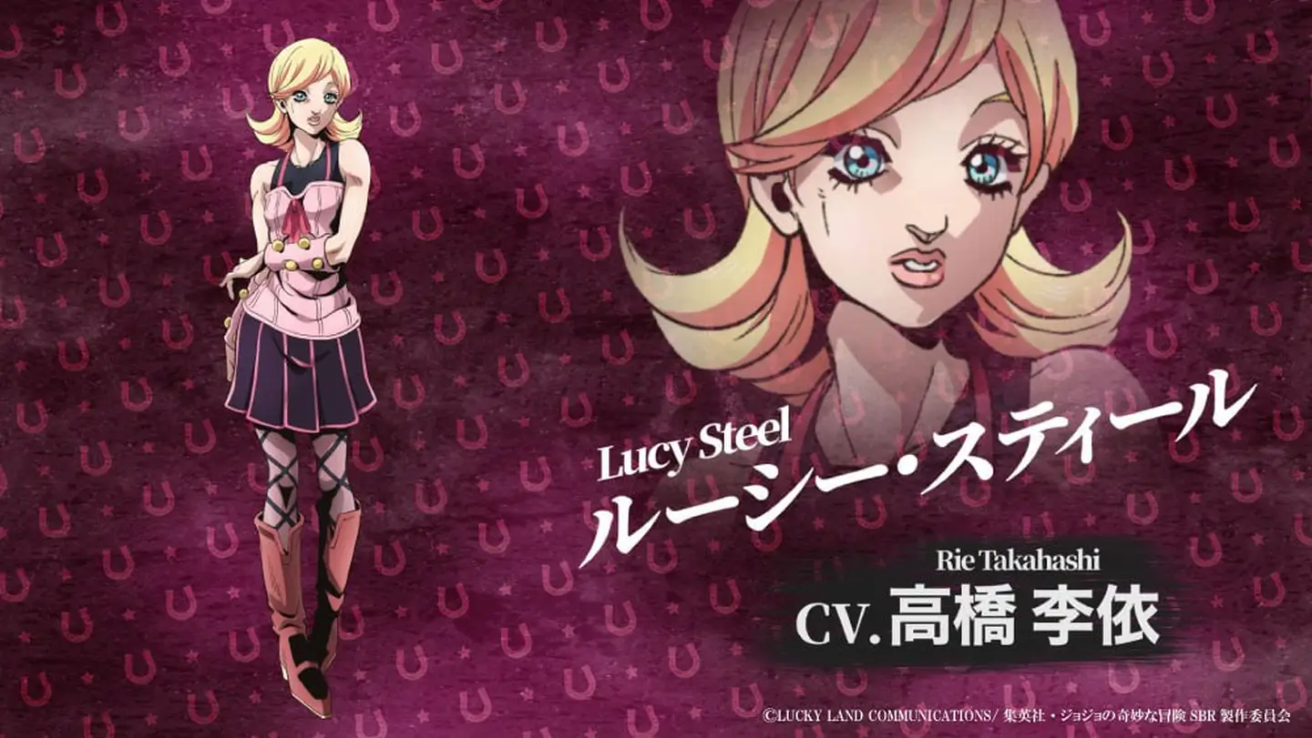 Дизайн персонажей аниме JoJo's Bizarre Adventure в седьмом сезоне Steel Ball Run