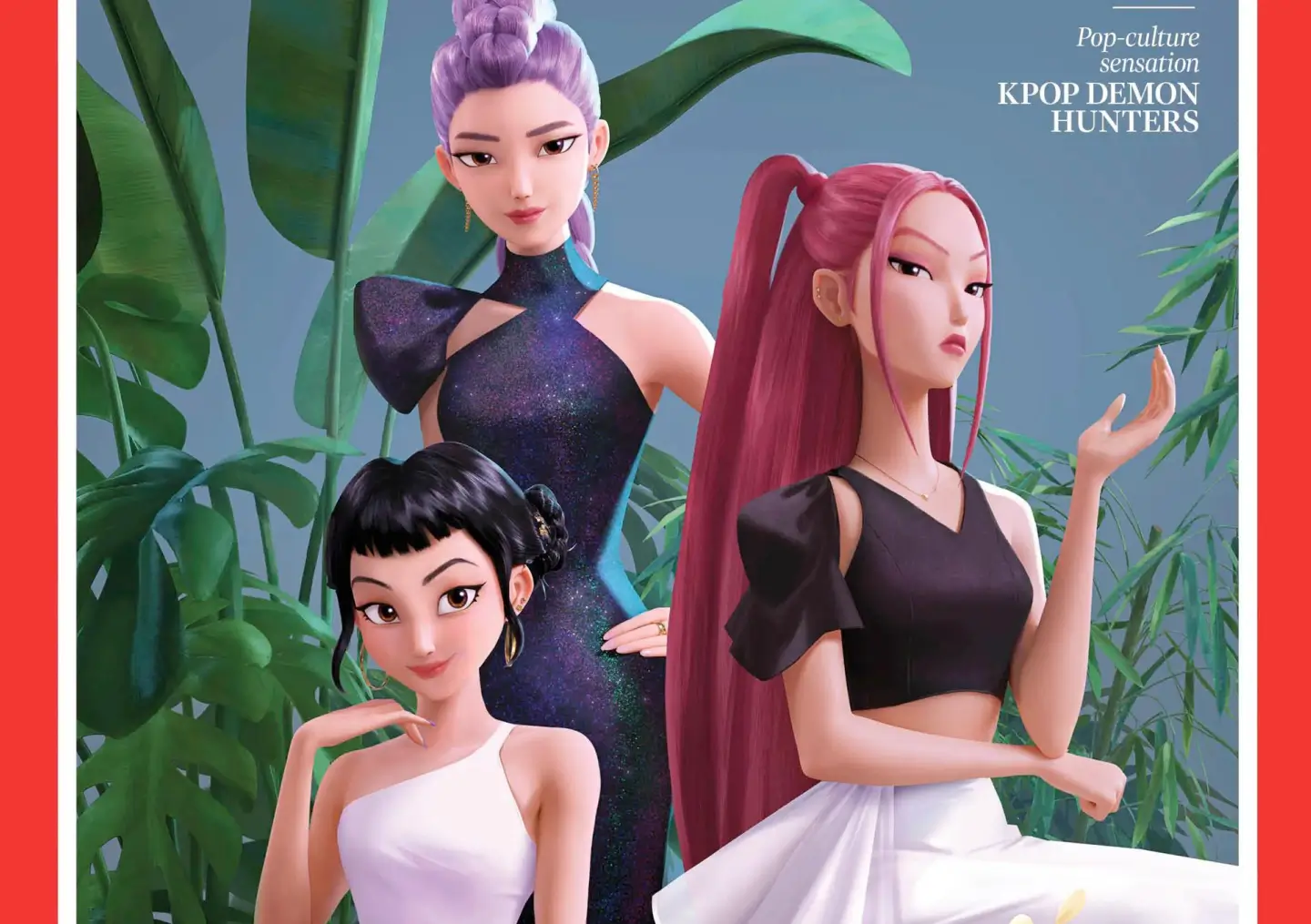 KPop Demon Hunters появились на обложке журнала TIME