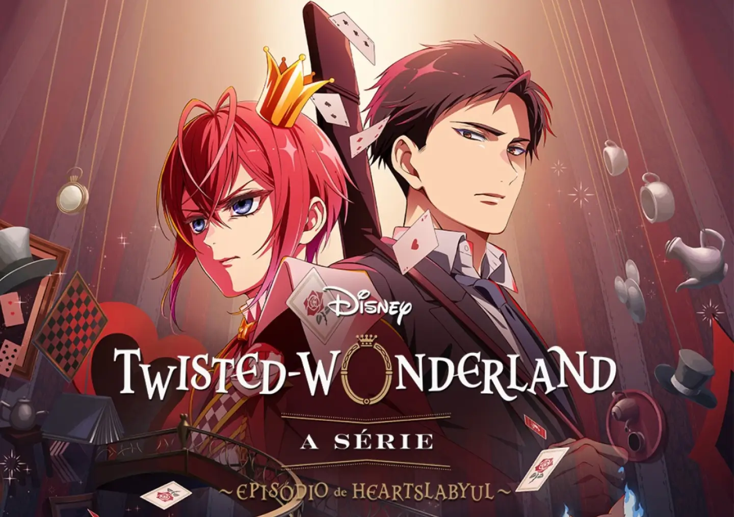 Twisted-Wonderland — Аниме про злодеев Disney: Трейлер и дата выхода